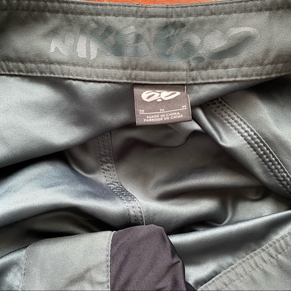 Nike 6.0 Board Shorts Swim Trunks Green Unlined - Picture 9 of 10